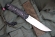 Нож Kizlyar Supreme Echo, сатин, AUS8, micarta