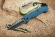 Нож складной Kizlyar Supreme Ute, 440C Stone Wash grey, G10