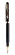 Ручка шариковая Parker Sonnet Slim K428 MattBlack GT (M)  ювелирная латунь, S0818030