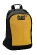 Рюкзак Caterpillar (CAT) Millennial Simple Benjamin, 20л (36х46х19см), черный / желтый, 80010-12