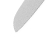 Нож кухонный Samura Harakiri, Сантоку 175 мм, AUS 8, ABS пластик, SHR-0095W