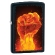 Зажигалка Zippo Flaming Fist, 28308