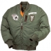 Куртка бомбер Alpha Industries Honor Flight Jacket, sage green