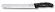 Нож кухонный для нарезания ломтиками Victorinox SwissClassic, широкое рифлёное лезвие 25 см, 6.8223.