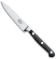 Нож кухонный, разделочный Victorinox, кованый, узкое лезвие 10 см, чёрный, 7.7113.10