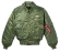 Куртка бомбер Alpha Industries CWU-45P Flight Jacket, зеленая, sage