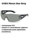 Очки защитные открытые Uvex Pheos One 9192371