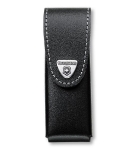Чехол Victorinox Leather Belt Pouch, для ножей 111 мм, до 6 уровней. черный, на липучке, 4.0524.3