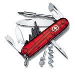 Швейцарский складной нож Victorinox Cybertool 29, 1.7605.Т,91 мм, 27 функций, красный полупрозрачный
