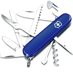 Нож складной Victorinox Huntsman,1.3713.2R + булавка, 91мм, 15 функций, синий