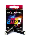 Упаковка из 4-х картриджей для электронного кальяна SQUARE с ароматом "CMYK"