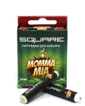 Упаковка из 4-х картриджей для электронного кальяна SQUARE с ароматом "Momma Mia"
