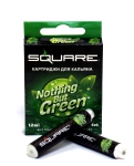 Упаковка из 4-х картриджей для электронного кальяна SQUARE с ароматом "Nothing But Green"