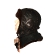 Кожаный лётный шлем АртМех с воротником, подкладка и козырек овчина, цвет коричневый, АМ 5256.4