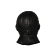Кожаный лётный шлем АртМех, подкладка и козырек овчина, цвет черный, АМ 5256.1
