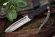 Нож фиксированный Kizlyar Supreme Maximus D2 S v2, сатин