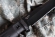 Нож Kizlyar Aggressor, AUS-8 bt v2, черный, камо ножны/черные ножны
