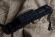 Нож Kizlyar Aggressor D2 bt v2 черный, черная рукоять, черные ножны