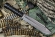 Нож Kizlyar Survivalist Z AUS8 GT, серый титан, серрейтор