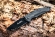 Складной нож Kizlyar Zedd, AUS8 B черный титан