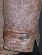 Бушлат АртМех, натуральная кожа, подкладка-шерсть, коричневый, AVJ001AM