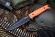 Нож Kizlyar Supreme Delta AUS-8 bto v2 черный, оранжевая рукоять, черные ножны