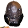 Кожаный шлем АртМех, отделка норка, подкладка бобр, цвет коричневый, 6250.4НОРКА