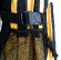 Рюкзак Caterpillar (CAT) Millennial Brent, 22л (33,5х44,5х19см), черный / желтый, 80013-12