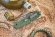 Нож складной Kizlyar Supreme Ute, 440C StoneWash Green G10