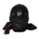 Кожаный шлем АртМех, мех овчина, длинное ухо, без козырька, черный, АМ 5259.1Б/К