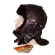 Кожаный шлем АртМех, овчина, длинное ухо, адаптированный по маску, цвет коричневый, АМ 5259.4У