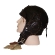 Кожаный шлем на флисе Артмех, мягкий козырек, цвет коричневый, 2057.4