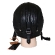 Кожаный шлем на флисе Артмех, мягкий козырек, 2057.1