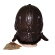 Кожаный лётный шлем АртМех, овчина, отворот, цвет коричневый, АМ 5250.4