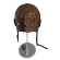 Кожаный шлем на флисе Артмех, козырек круглый, цвет коричневый, 2053.4