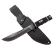 Нож фиксированный SOG Creed, Black Tini, AUS8, SG_CD02