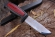 Нож Morakniv Pro C с чехлом бордовый/черный, 12243