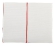 Блокнот Moleskine Classic Large, 130х210 мм, 240 стр., линейка, твердая обложка, резинка, красный, 385216