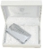 Зажигалка Pierre Cardin, для сигар, газовая турбо, серебро с насечкой, MF-210-02