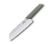 Нож кухонный Victorinox Swiss Modern, стальной, сантоку, 170 мм, оливковый, 6.9056.17K6B