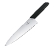 Нож кухонный Victorinox Swiss Modern, стальной, разделочный, 200 мм, черный, 6.9013.20B
