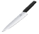 Нож кухонный Victorinox Swiss Modern, сталь, разделочный, 220 мм, черный, 6.9013.22B