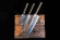 Набор ножей 3 в 1 Samura 67 98 мм, 150 мм, 208 мм, AUS-8, ABS пластик, SS67-0220