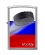 Зажигалка Zippo Российский хоккей, покрытие Brushed Chrome, матовая, 200 RUSSIAN HOCKEY PUCK