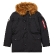 Куртка аляска Alpha Industries N-3B Alpine parka, black, MJN49503B