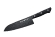 Нож кухонный Samura Shadow Сантоку с покрытием Black Fuso 170 мм, AUS-8, G-10, SH-0095