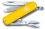 Швейцарский нож брелок Victorinox Classic SD, 58 мм, 7 функций, желтый, 0.6223.8