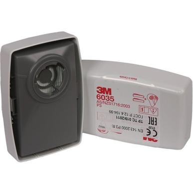 Противоаэрозольный фильтр 3М 6035 (P3), белый, 2 штуки