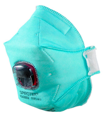Респиратор Spirotek VS4300V, FFP3 NR D, в индивидуальной упаковке, 1 шт.