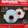 Респиратор Spirotek VS4300V, FFP3 NR D, 1 шт.